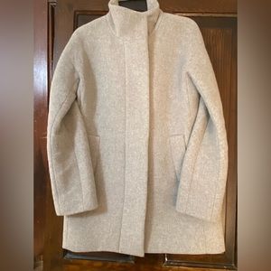 Women’s J. Crew Factory City Coat- size 4 - grey